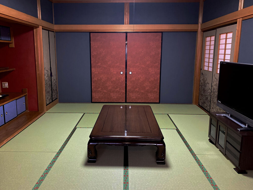 レンタルスペース　和室10畳の内観